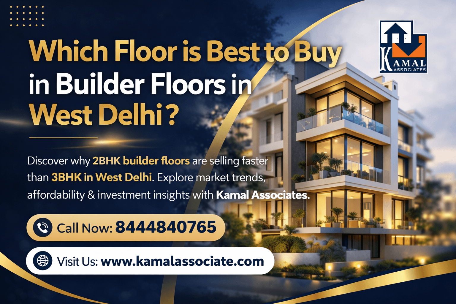 Which Floor is Best to Buy in Builder Floors in West Delhi?