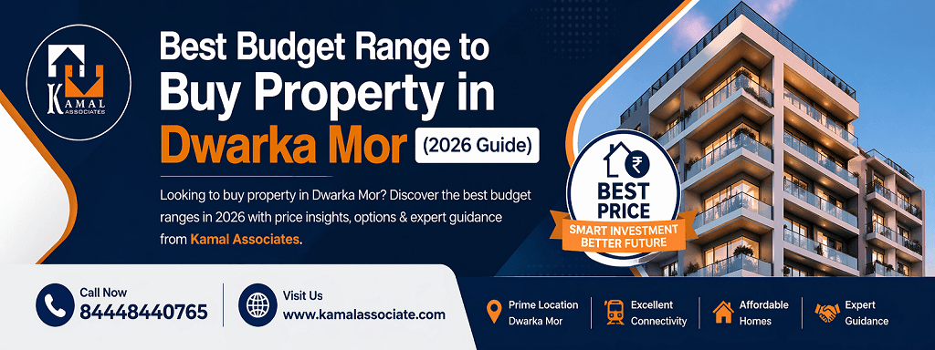 Best Budget Range to Buy Property in Dwarka Mor (2026 Guide)
