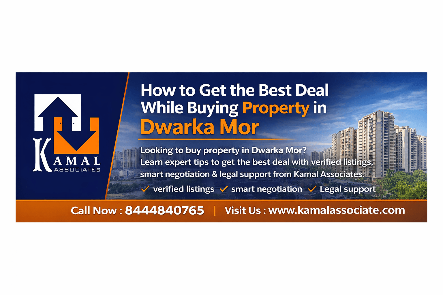 How to Get the Best Deal While Buying Property in Dwarka Mor