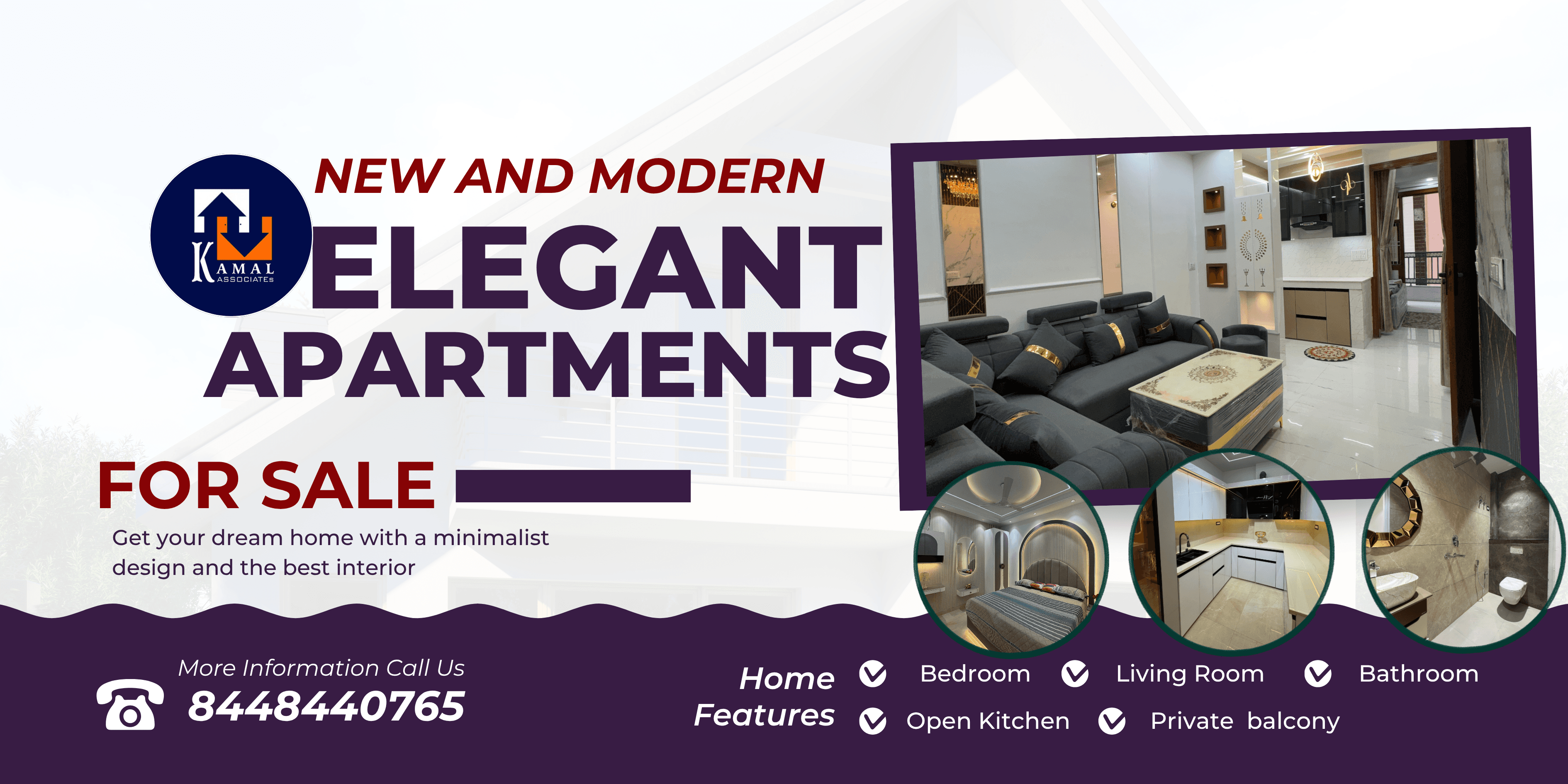 Kamal Associates – Budget Friendly New Apartments for Sale Near Dwarka Mor & Nawada, West Delhi