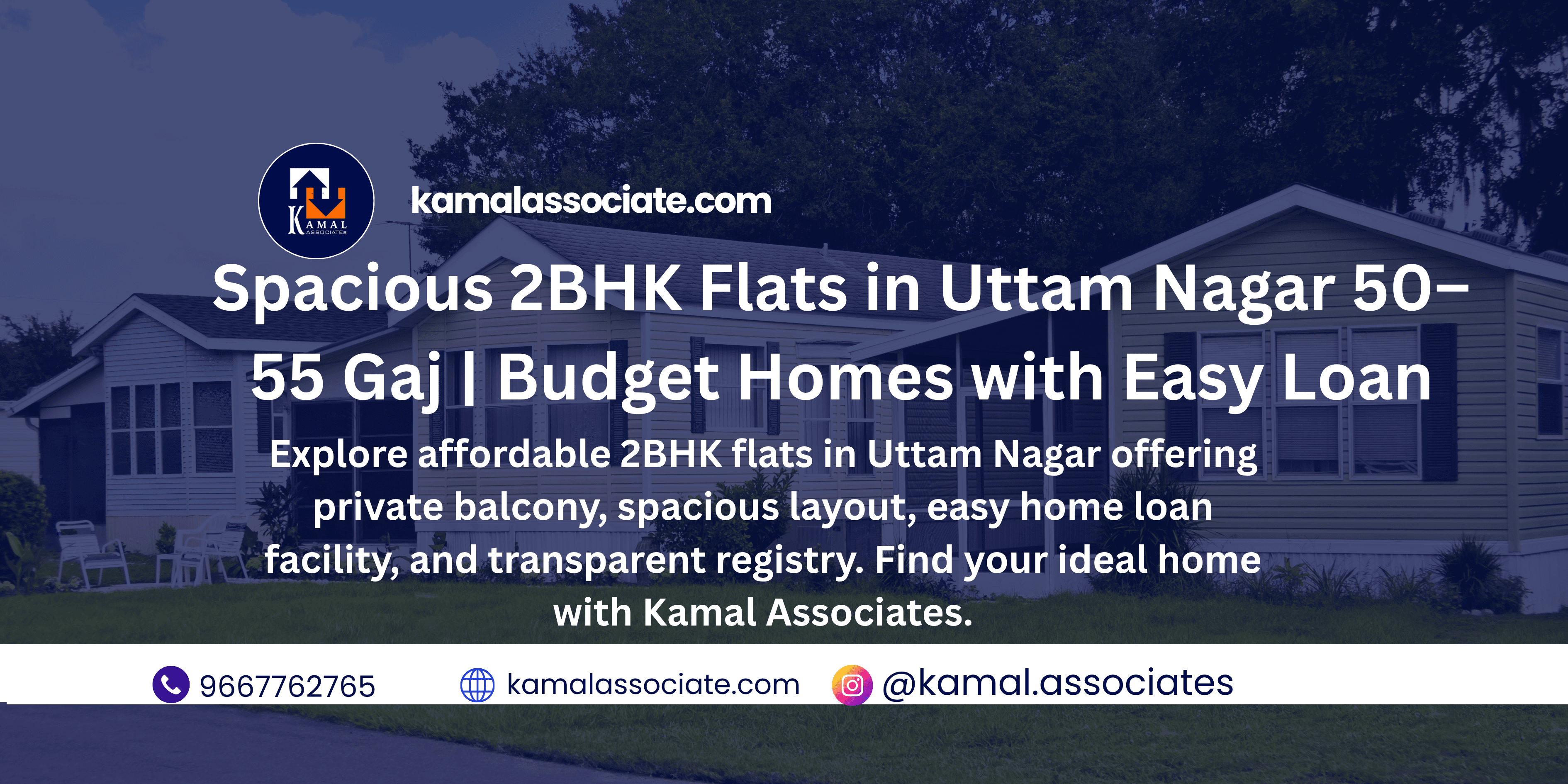 Affordable 2BHK Flats in Uttam Nagar (50–55 Gaj) – A Smart Choice for First-Time Home Buyers in West Delhi