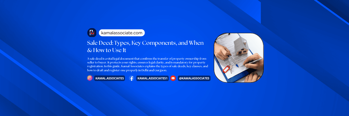 Sale Deed: Types, Key Components, and When & How to Use It