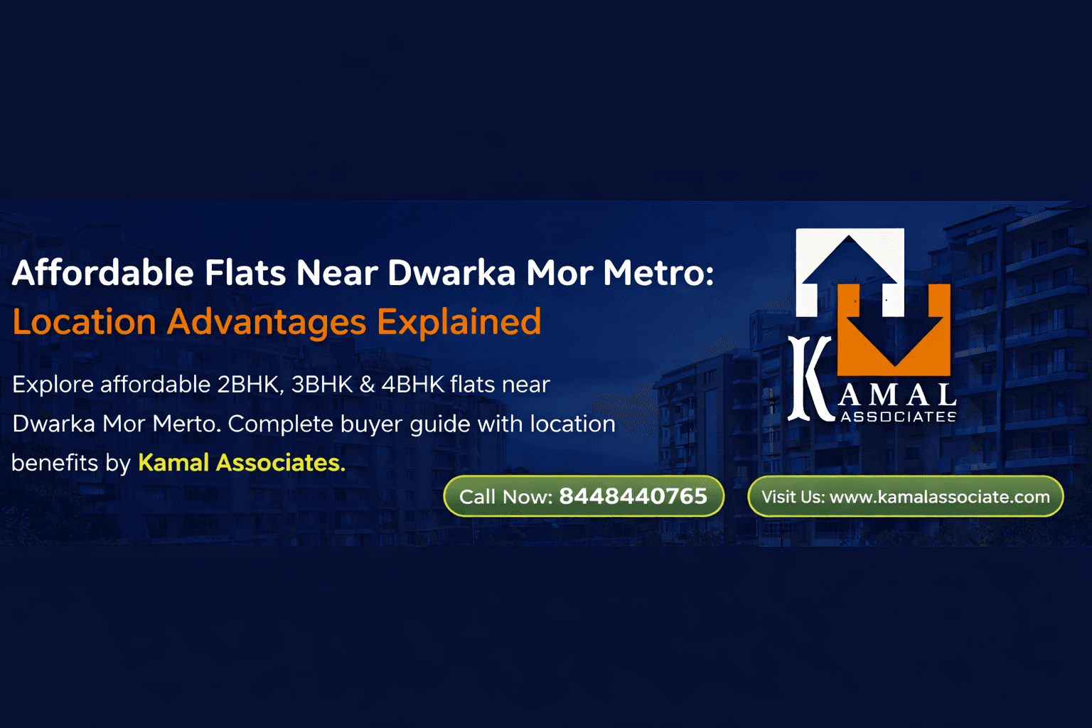 Affordable Flats Near Dwarka Mor Metro: Location Advantages Explained
