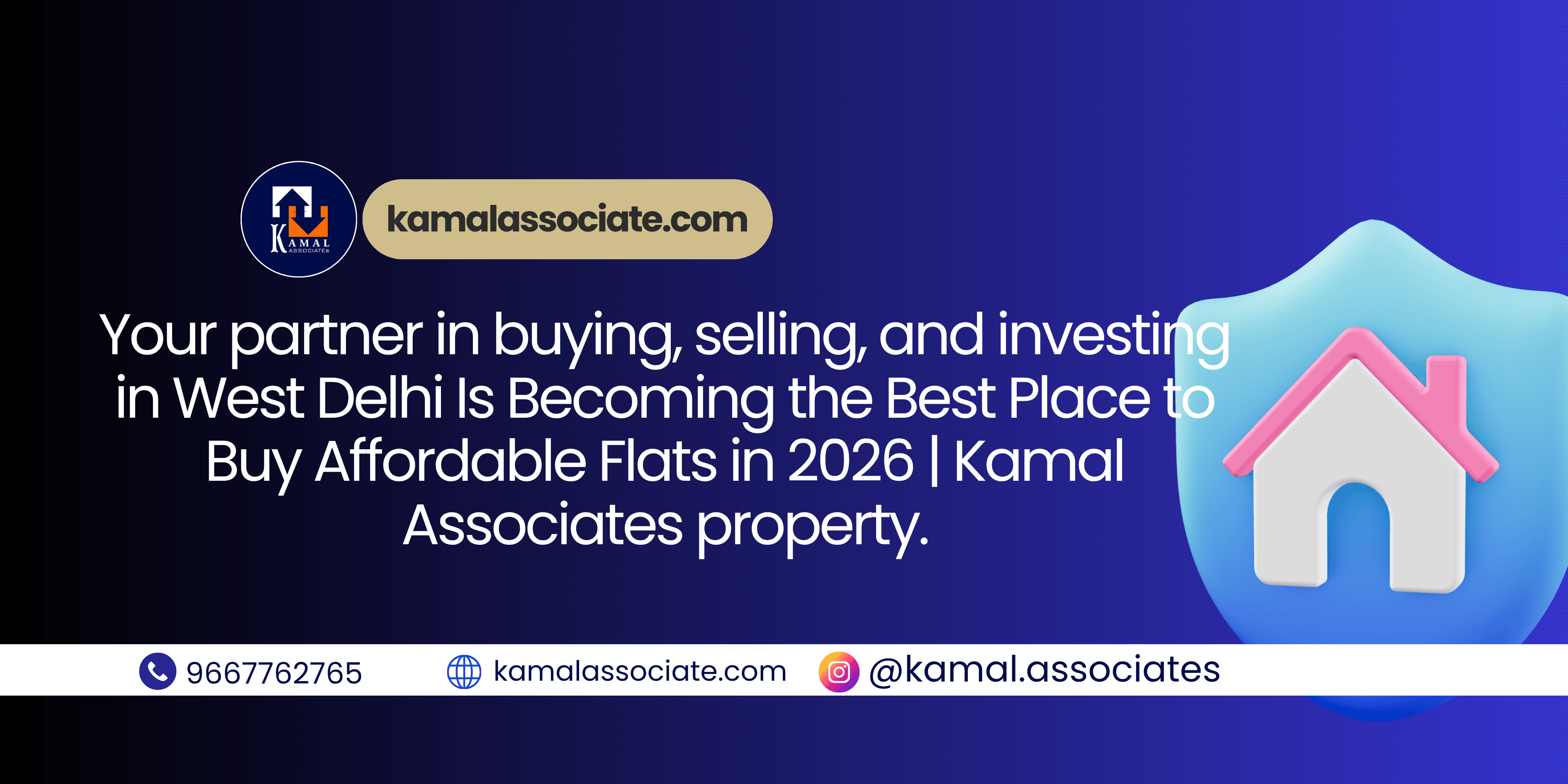 Why West Delhi Is Becoming the Best Place to Buy Affordable Flats in 2026 | Kamal Associates