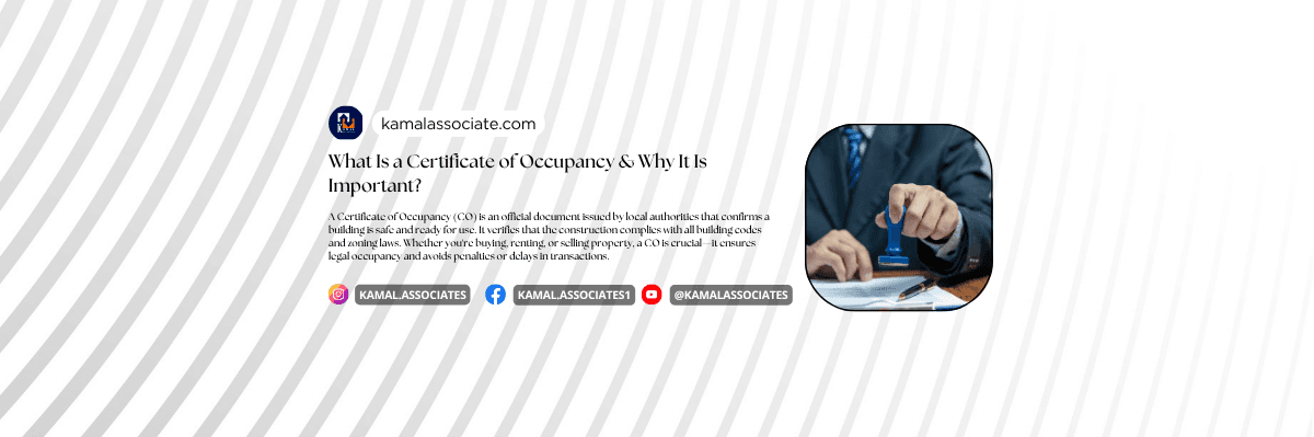 What Is a Certificate of Occupancy & Why It Is Important?